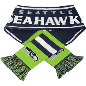 NFL Team Logo Wordmark Scarf ( Seattle Seahawks )
